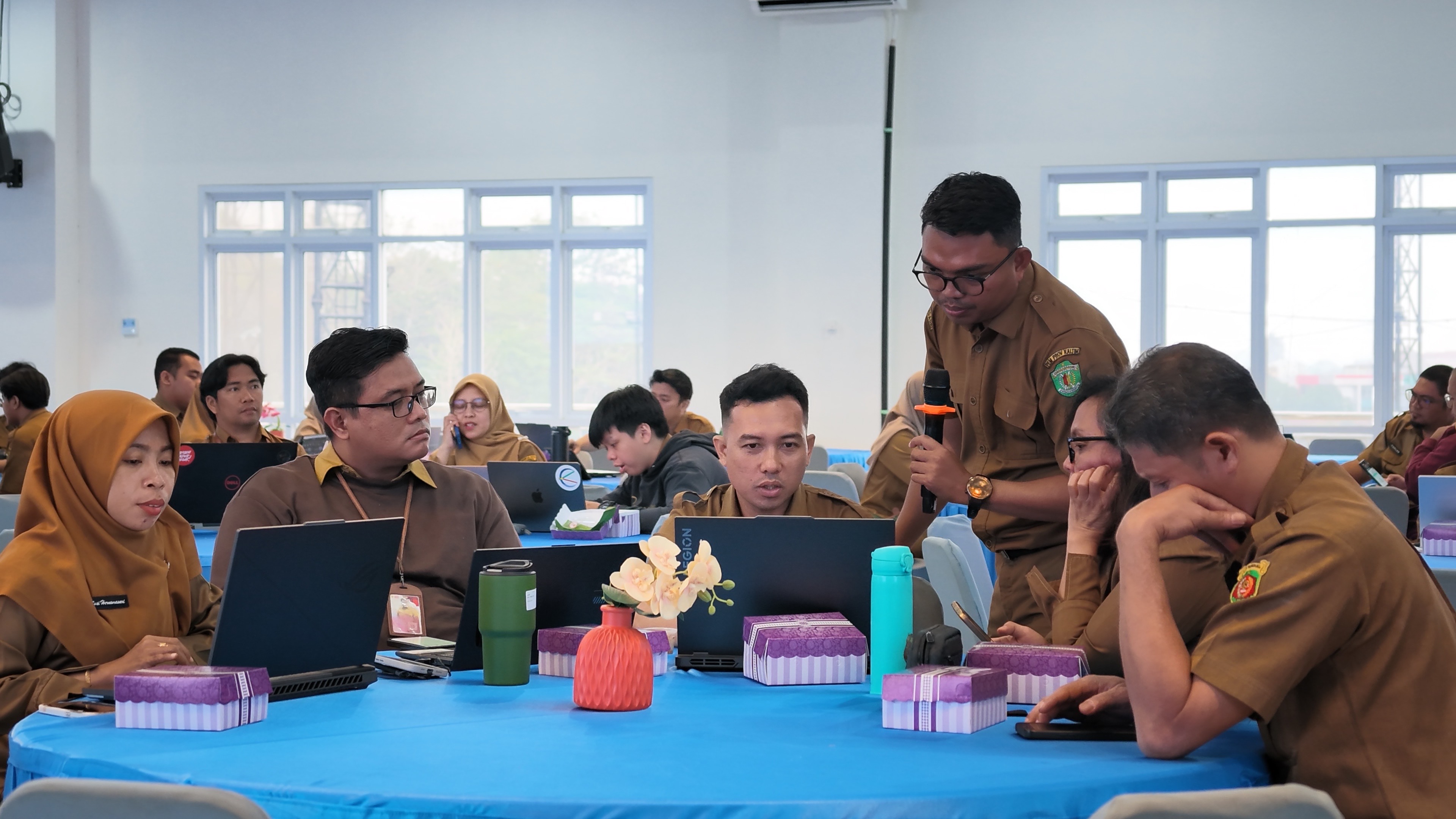 Bimtek Pengelolaan Peta melalui Aplikasi Mobile Spatial Planning untuk Pemenuhan Data Spasial Kota Samarinda